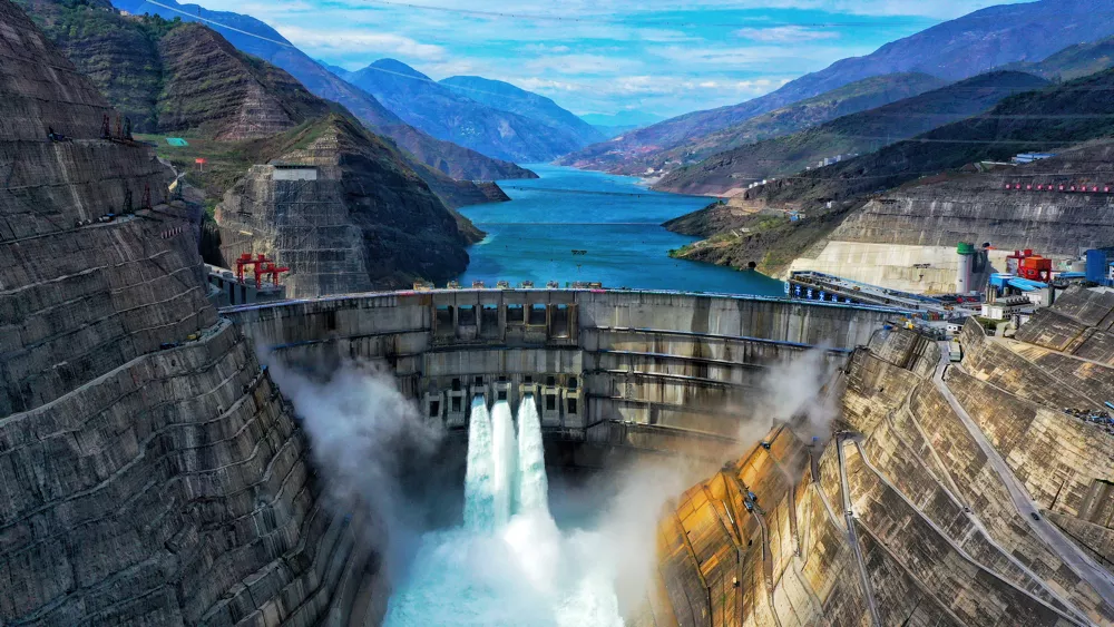 Baihetan Hydropower Station Project, China