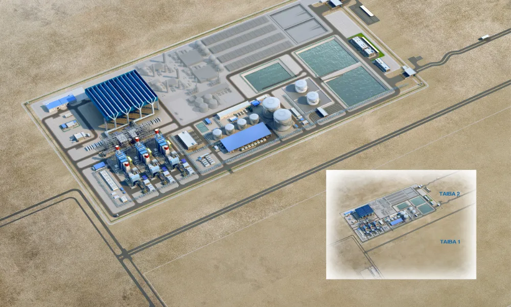 Taiba2 and Qassim2 Gas-Fired Combined Cycle Power Plant Project in Saudi Arabia (EPC)