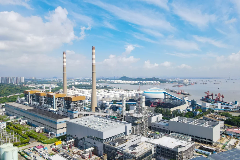 Zhujiang LNG Power Plant Phase II Backbone Support and Peak-Regulating Power Project in Guangzhou, China (EPC)