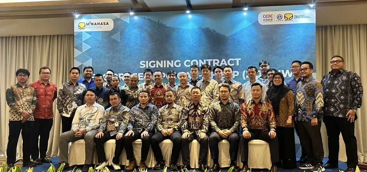 CEEC Signs Contract for Poiga 2 Hydropower Station in Indonesia