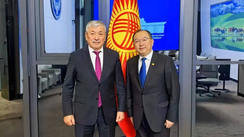 Xu Lu Visits Adylbek Kasymaliev, Prime Minister of the Kyrgyz Republic
