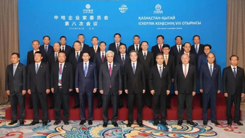 Ni Zhen Meets with Kazakh President Tokayev