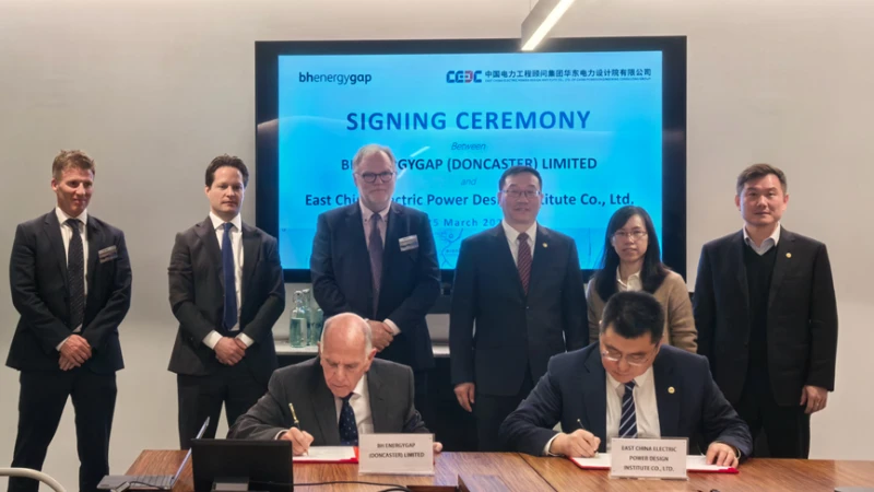 CEEC Signs Contract for 30MW Waste-to-Energy Project in Doncaster, UK