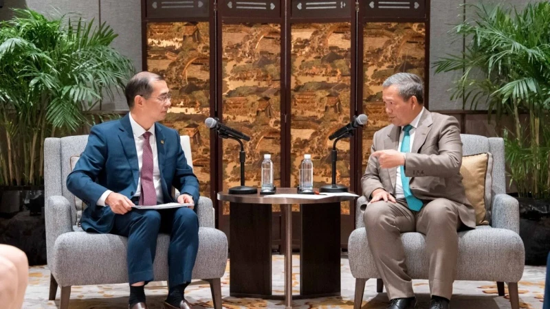 Qiao Xubin Meets with Cambodian Prime Minister Hun Manet